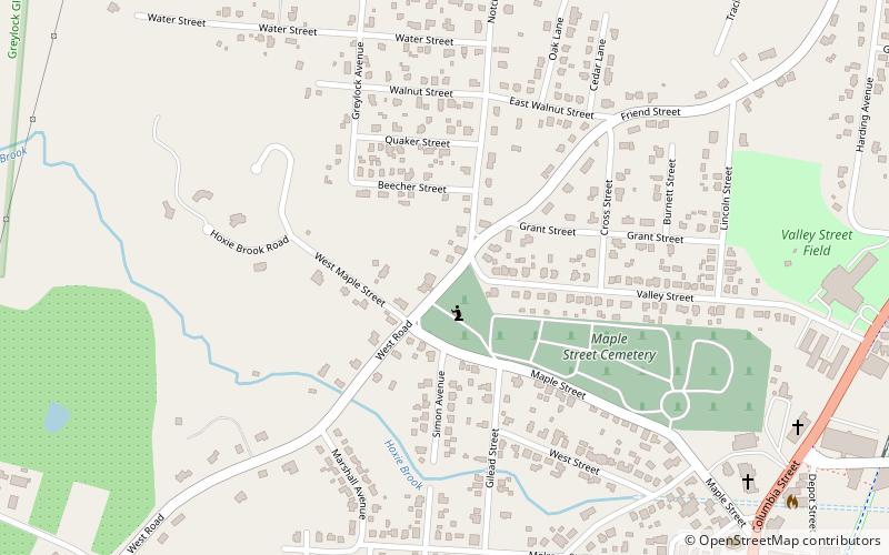Quaker Meetinghouse location map