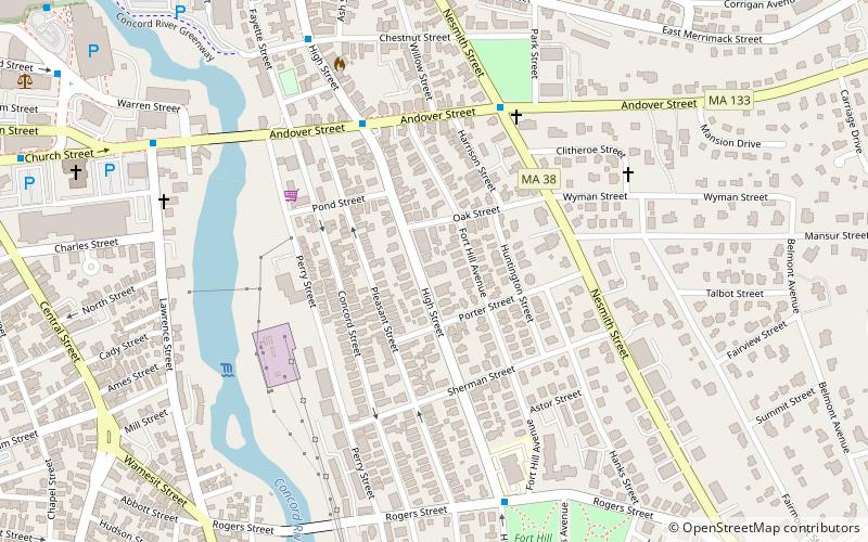 Holy Trinity Parish location map