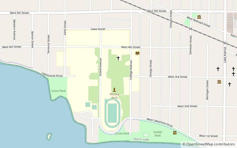 Buena Vista University location map