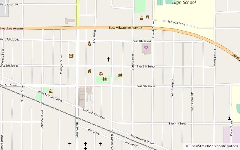 Storm Lake Public Library location map