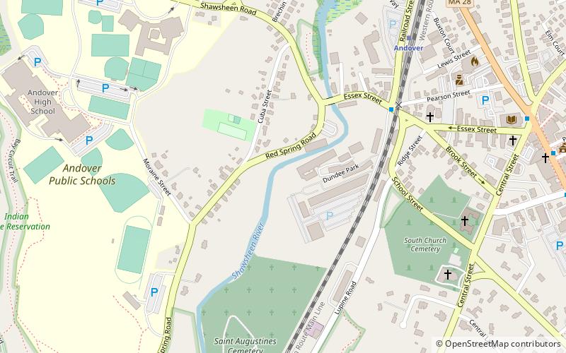 Andover Village Industrial District location map