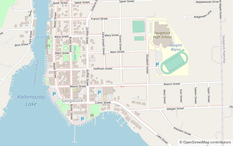 All Saints Episcopal Church location map