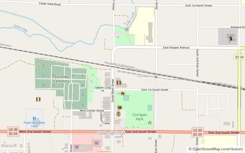 Enders Hotel location map