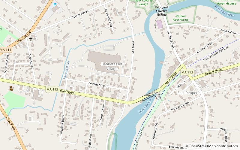 Pepperell location map