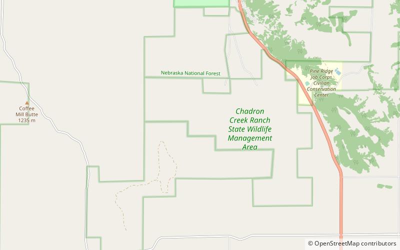 Park Stanowy Chadron location map