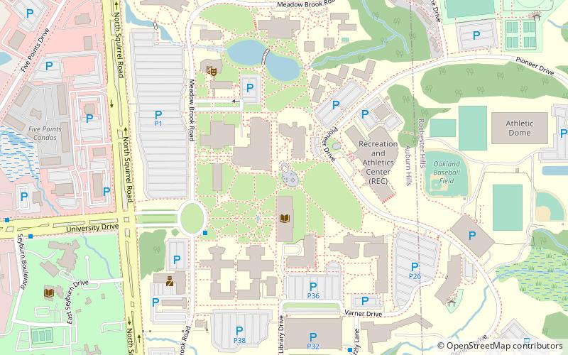 Elliott Tower location map