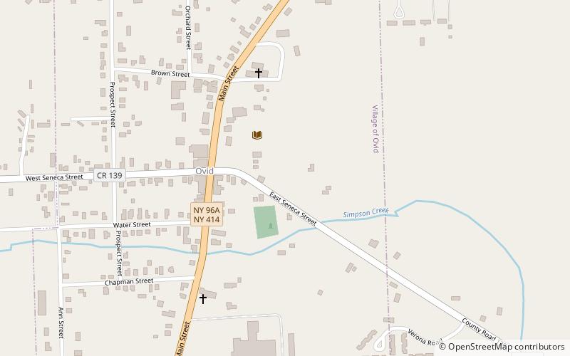 ovid location map