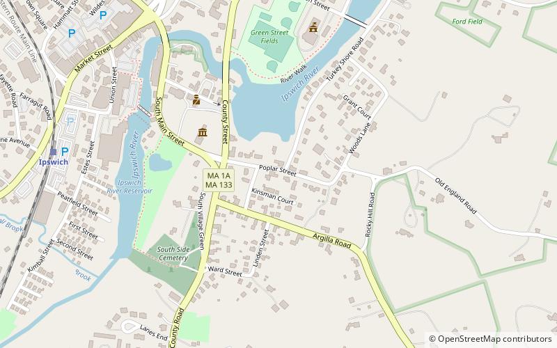 Burnham-Patch House location map