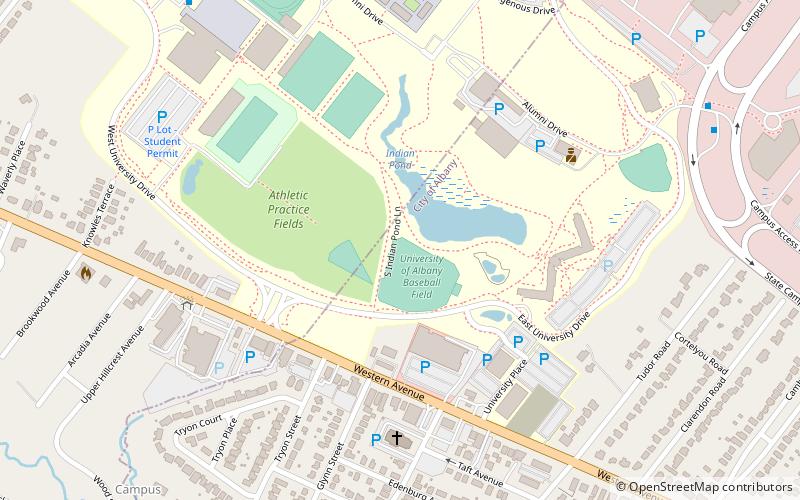 Varsity Field location map