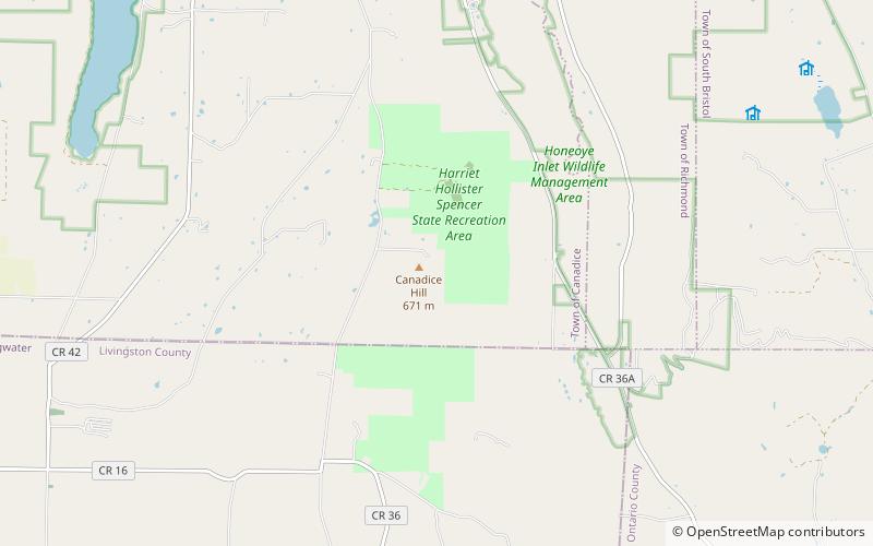 Harriet Hollister Spencer State Recreation Area location map