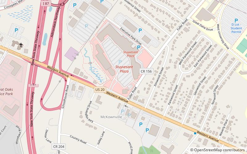 Stuyvesant Plaza location map