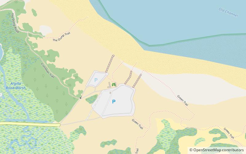 Ipswich Range Lights location map