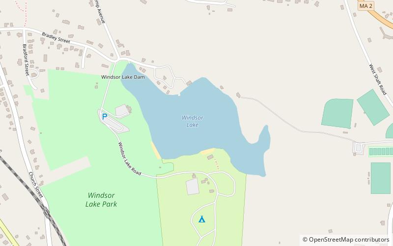 Windsor Lake location map
