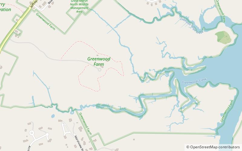 Greenwood Farm location map