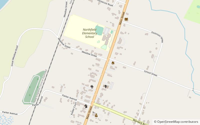 Northfield location map