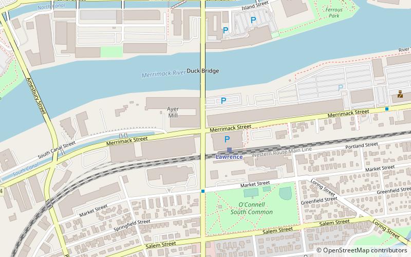 Wood Worsted Mill location map