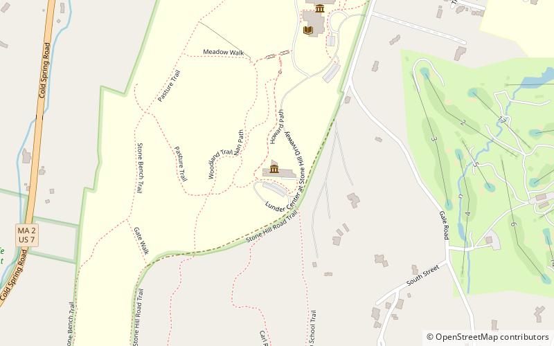 lunder center at stone hill williamstown location map
