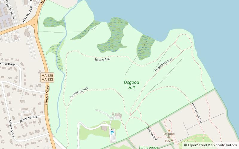 Osgood Hill location map