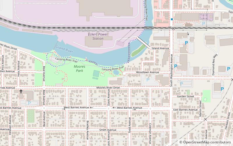 J.H. Moores Memorial Natatorium location map