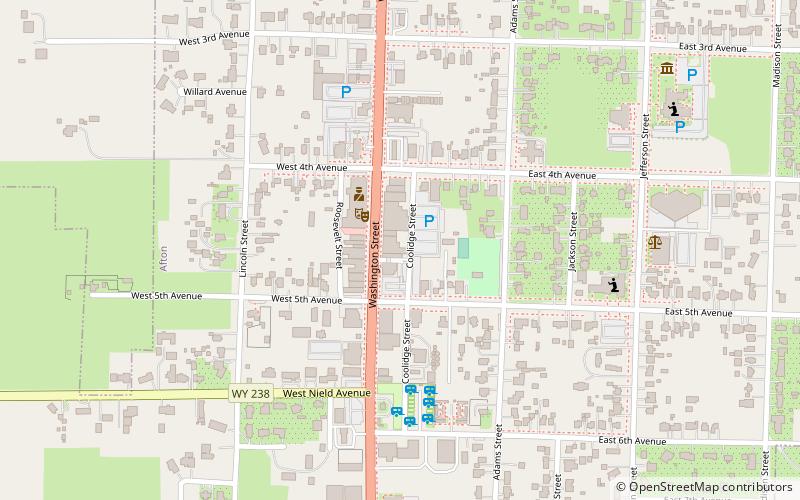 Afton location map