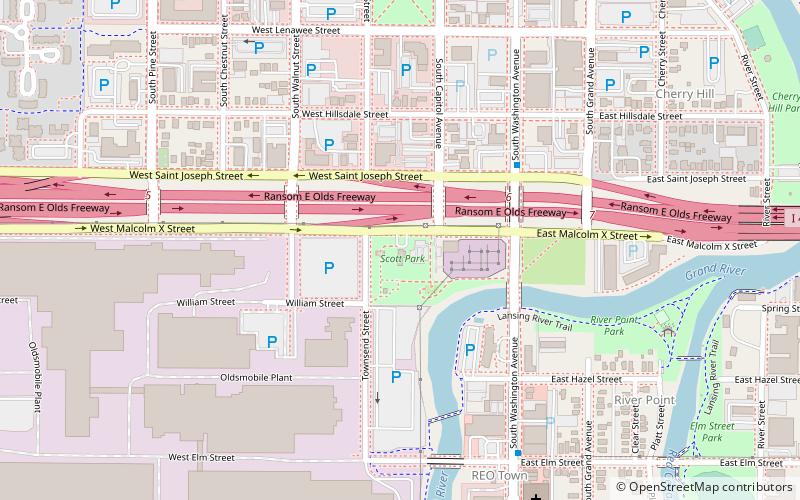 michigan womens hall of fame lansing location map