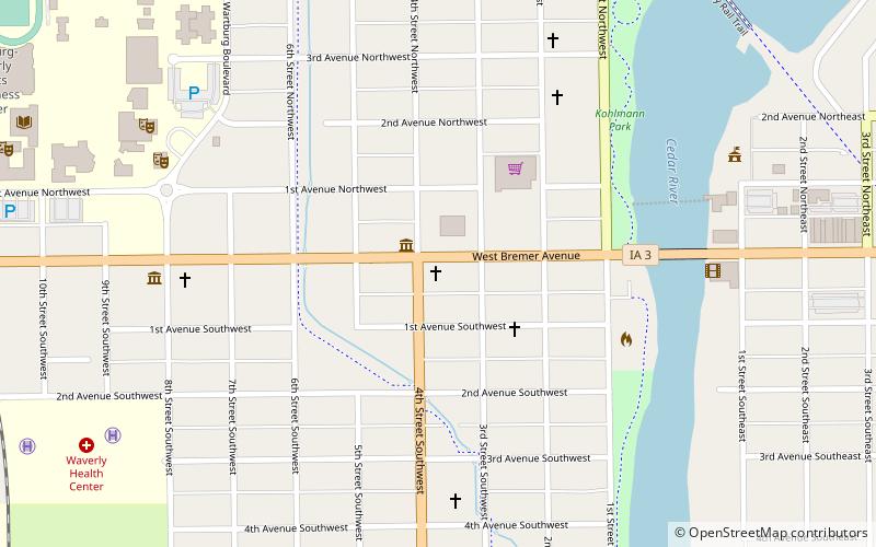 Waverly House location map