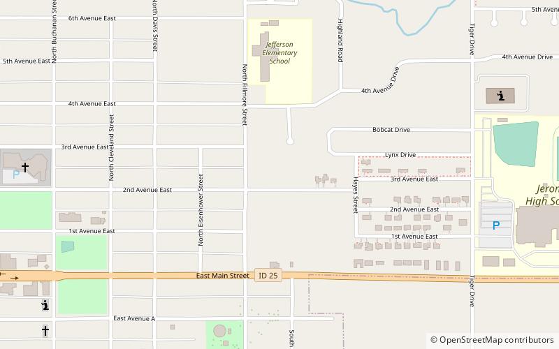 Frank J. Brick House location map