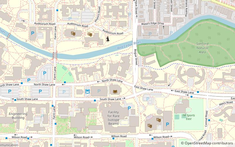 Eugene C. Eppley Center location map