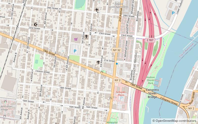 Ohio Street Methodist Episcopal Church Complex location map