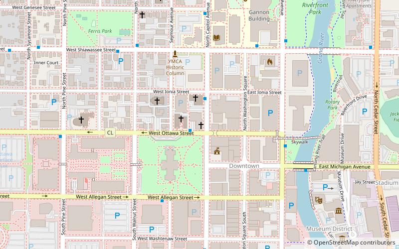 Central Methodist Episcopal Church location map