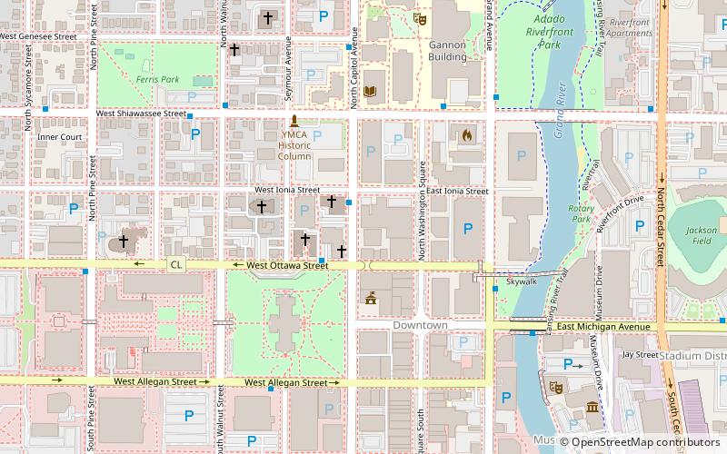 Christman Building location map