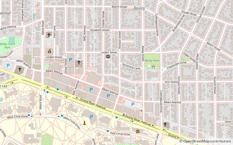 new community east lansing location map