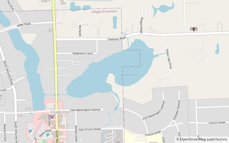 Parke Lake location map