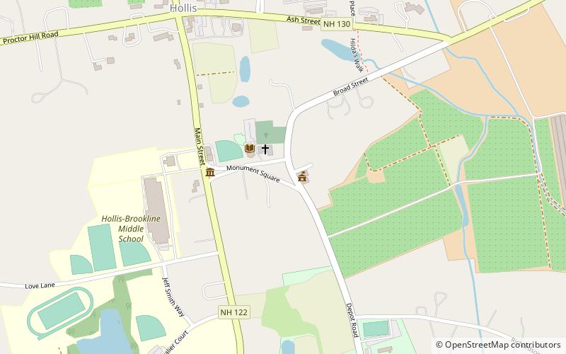 The Meetinghouse location map