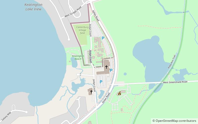 Canterbury Village location map