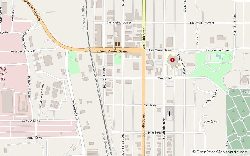 Douglas City Hall location map