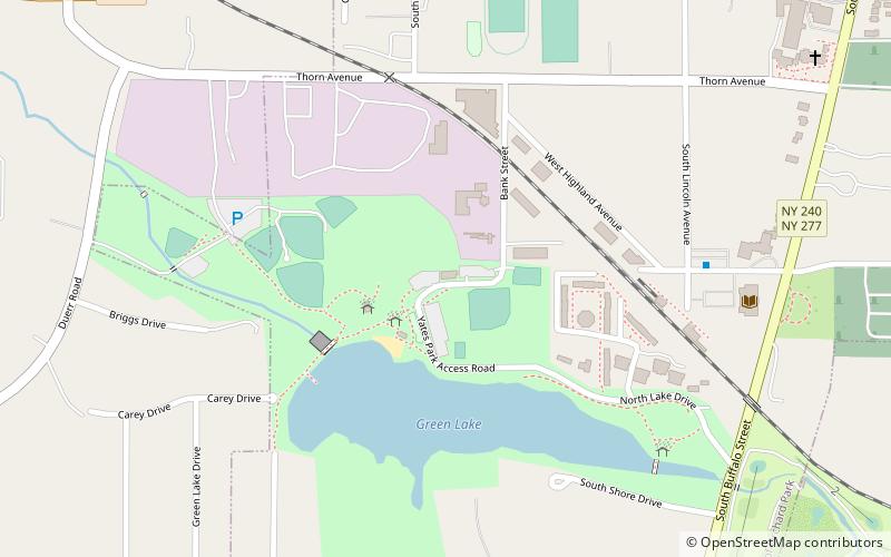 Orchard Park Recreation location map