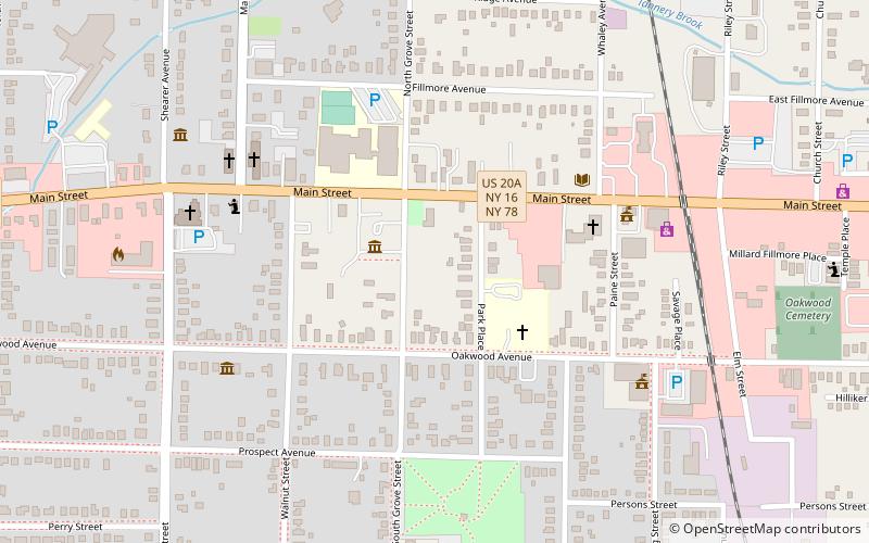 East Aurora location map