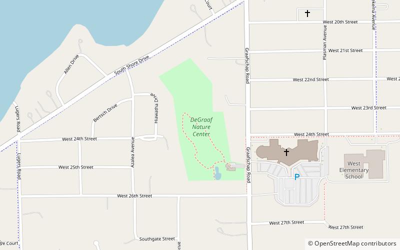 DeGraaf Nature Center location map