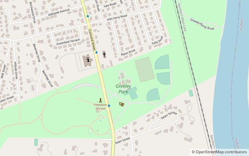 Greeley Park location map