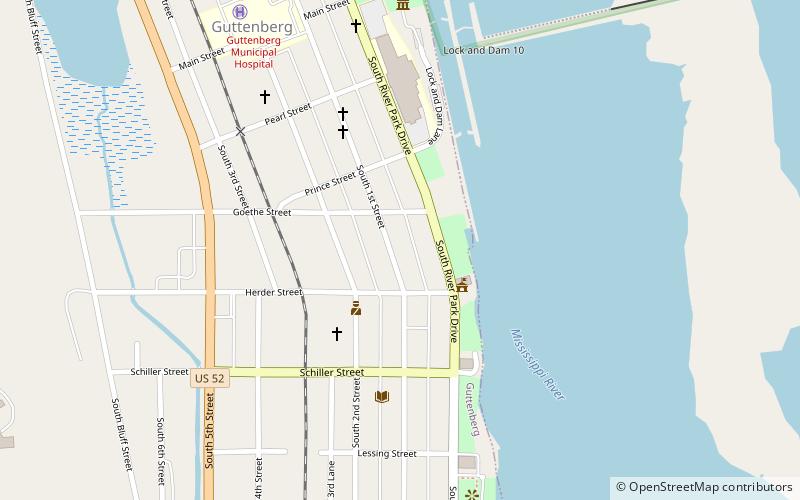 Eckert House location map