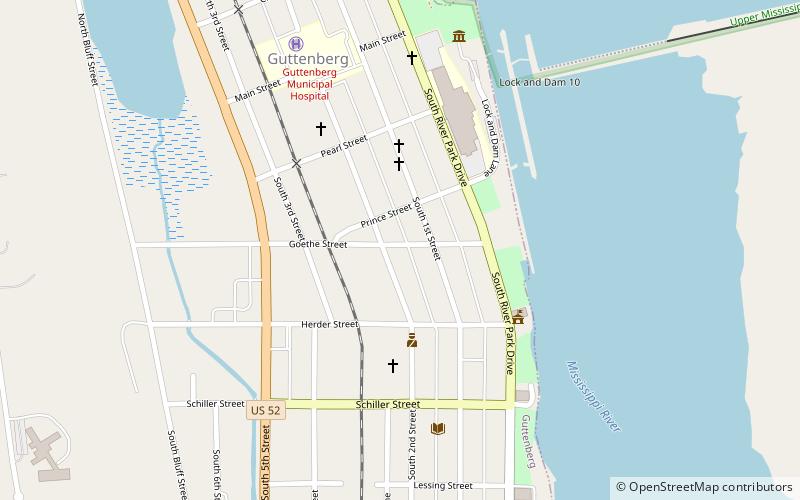 Kolker House location map