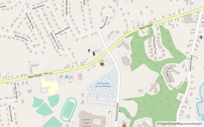 Kelley Library location map