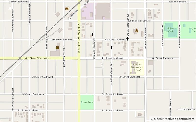 Sacred Heart Hospital location map