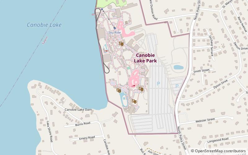 Canobie Corkscrew location map