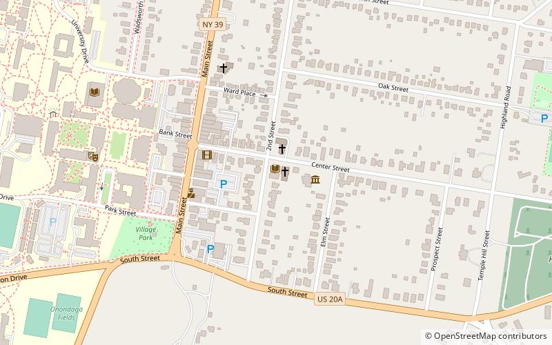 Wadsworth Library location map