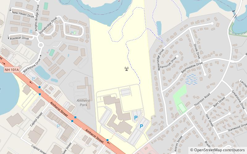 Nashua Community College location map