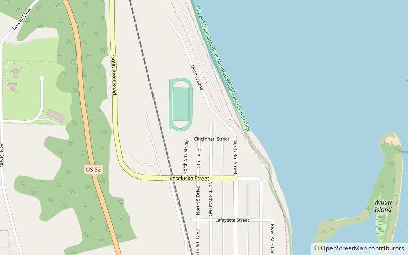Lakeside Ballroom location map