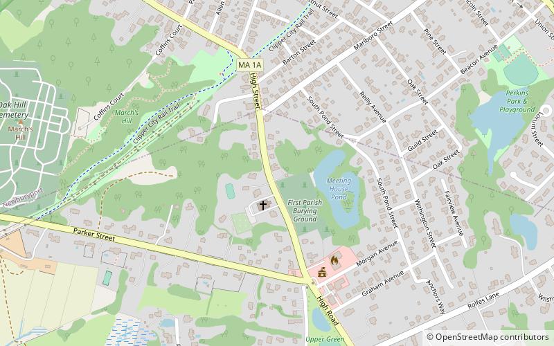 Swett–Ilsley House location map