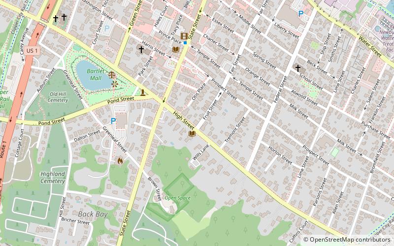 Cushing House Museum and Garden location map